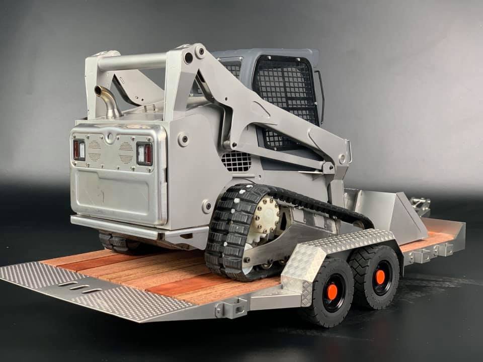1/14 Skid steer loader trailer 1/14 Customs